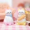 Nuevos Adornos Mini Kawaii Little Meow Adorables Escritorio de Oficina Curativo Descompresión Juguete Regalo Japonés Creativo