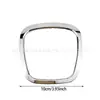 Adecuado para Audi A6L A4Lq3Q5Q7 Volante Tira Brillante Marco Brillante Moldura Cubierta del Bocina Interior del Volante
