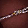 Cordão de Pingente Tecido à Mão, Colar Trançado de Fio de Algodão Torcido à Mão Estilo Étnico, Amuleto de Buda, Cordão de Pingente Thangka para Homens e Mulheres