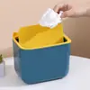 Mini Bote de Basura de Escritorio Barril de Almacenamiento para Escritorio de Estudiante Cubo de Basura Pequeño para Escritorio de Oficina Artefacto de Clasificación Caja de Almacenamiento