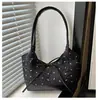 Bolso de Lazo de Gran Capacidad para Mujer Verano 2025 Nuevo Bolso Casual para Compras Sencillo y Fresco Bolso Tote de Hombro para Viajar