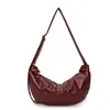 Bolsa de ombro grande capacidade transfronteiriça para mulheres, nova moda 2026, bolsa de ombro retrô, bolsa transversal versátil de nicho