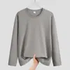 Camiseta de Manga Larga Otoño al por Mayor para Hombre Primavera y Otoño Ropa Holgada Ajustada Ropa de Otoño para Hombre talla extra Adolescentes Camiseta Básica para Hombre