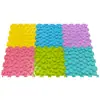 Tapete de Chão de Silicone Placa de Acupressão Tapete de Treinamento Sensorial Infantil Placa de Pressão para Pés Tapete de Massagem para a Planta do Pé Tapete de Massagem Tátil Brinquedo para Pés