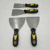 Espátula de Massa Plástica Bicolor, Pá de Limpeza, Raspador de Tinta, Espátula de Massa, Faca de Parede Atacado