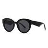 904 Gafas de sol modernas retro de moda de rock europeo y americano, viento INS, estrella cantante con gafas de sol de color, femenino
