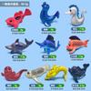 10 Mini Desenho Animado Pequeno Dinossauro Modelo de Dinossauro Jurássico Brinquedo Infantil Dragão Bico de Pato Braquiossauro Transfronteiriço