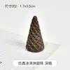 DIY creme cola simulação sorvete cone resina acessórios telefone móvel shell diy material acessórios digitais artesanais