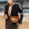 Bolso Pequeño Versátil ins 2021 Nuevo Estilo Bolso Bolso de Mujer Bolso Bandolera Textura Retro Hombro Axila Silla de Montar