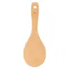 Espátula de Madeira de Faia para Panelas Antiaderentes, Espátula de Madeira para Cozinhar, Espátula de Cozinha, Utensílios de Cozinha, Espátula, Espátula para Arroz, Atacado