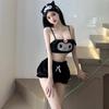 Lin Lin Ting Estilo Japonés Chica Suave Linda Pura Deseo Pijama Sexy Dulce Sexy Lencería Caliente Pasión Traje 2456