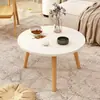 Mesa de Café Redonda Pequeña, Mesa de Noche de Moda, Mesa Lateral Mini Sofá Simple para Uso en Casa en Balcón, Diseño Creativo de Tamaño Pequeño