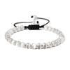 Pulseira Feminina Popular de Pedras Naturais Olho de Tigre 6mm da Amazon, Pulseira com Pingentes Tecida à Mão, Venda Quente