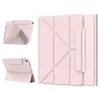 Adecuado para funda protectora de iPad Air7, cubierta protectora para tableta Apple Pro con ranura para lápiz derecha, cierre magnético, protección completa, anticaída