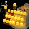 Luz de Vela Digital LED Propuesta Romántica Diseño Creativo Escena en Forma de Corazón para Cumpleaños Accesorios Luz Decorativa Navideña