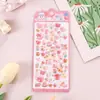 Pegatinas Divertidas Flotantes 3D de Dibujos Animados Pegatinas Decorativas de Diamantes de Cristal para Niños Pegatinas 3D Pegatinas de Resina para Diarios de Niñas Lindas