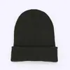 Gorro macio para esqui Hat de doce Hat de melão Chapéu de tricô duplo em estoque