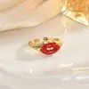 Anillo Popular Exquisito de Piedra Preciosa Ultra Brillante Nicho Lujo Ligero Personalizado para Mujer Abierto Ajustable Anillo de Gama Alta Venta al por Mayor