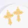 Venda Direta da Fábrica DIY Acessórios de Joia Retro Cruz Colar Pulseira Pingente Pingente