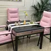 Máquina de mahjong totalmente automática para uso doméstico, mesa de mahjong eléctrica de bajo ruido, máquina de mahjong rápida y sin atascos de cartas para salones de mahjong