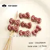 Puntos de Lunares Lazo DIY Materiales Hechos a Mano Cadena para Teléfono Móvil Llavero Colgante Accesorios Joyería Hecha a Mano Hilo de Cuentas Cuentas
