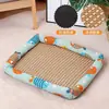Cama para cachorro e gato, tapete refrescante de verão, suprimentos para animais de estimação, colchão para cães pequenos e médios, adequado para todas as estações