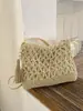 Bolso de mujer Yozisen de diseño minimalista 2026 primavera-verano nuevo bolso tote tejido de moda bandolera