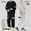 Traje de hombre Otoño Sudadera con capucha Abrigo Pantalones deportivos Beat Ropa de otoño para niños con un conjunto completo