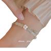 [la cereza del pastel] nuevo brazalete de bambú estilo chino para mujer, para enviar a amigas, regalo retro de nicho, delicado