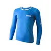 Camisa Masculina de Algodão Outono/Inverno Peça Única Estilo Fino Tendência Camisa Camada Base Quente Slim Fit Gola Redonda Roupa Íntima Básica Camisa Camada Base