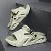 Chinelos estilo pai e filho, novidades, unissex, esportivos, respiráveis, chinelos, sola grossa, sensação de "pisar em merda", antiderrapantes, sandálias de casal, dropshipping