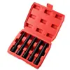Cross Factory Dado Extendido Delgado de 1/2" Llave Eléctrica Llave de Aire Dado Hexagonal Desmontaje Reparación de Automóviles Motocicletas