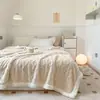 Manta de lana de cordero, felpa de leche engrosada, felpa de coral, manta pequeña para invierno, colcha, manta para siesta en la oficina para invierno