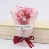 Flores Secas Mini Creativas Gypsophila Ramo Pequeño ins Flores Preservadas Caja de Regalo para el Día de San Valentín con Flores de Jabón de Actividad
