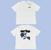 Arte Antwerp Versión de Alta Gama Estilo Callejero Americano Estampado Retro Camiseta Casual de Manga Corta para Hombre Moderna