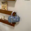 Bolsa de Bolos Nueva Tendencia de Verano 2026 Estilo Retro con Bloques de Color Bolso de Hombro Único Bolso Cruzado