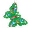 Artesanías de Madera Transfronterizas Mariposa Linda Dibujo Animado Pintura DIY Graffiti Pintado a Mano por Niños Plantilla Creativa Madera en Blanco