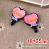 Piruleta de resina para hacer tú mismo, accesorios para dulces, comida para jugar, accesorios para el cabello, crema para pegar, material para carcasa de teléfono móvil