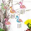 Decoración de Fiesta Playera Hawaiana en Amazon Carrillón de Viento Decoración de Fiesta de Verano Colgante de Carrillón de Viento Flamenco