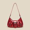 Versão Coreana 2026 Nova Bolsa Tote de Ombro Único, Estilo Comuter Retrô Americano, Bolsa de Mão com Visual Vintage, Bolsa de Ombro para Mulheres