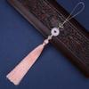 Hebilla Xiangyun Ping An Borla Vestido Antiguo Falda de Cara de Caballo Decoración de Escenario diy Yu Pei Presión de Cintura Solapa Borla Colgante de Oreja Decoración Colgante