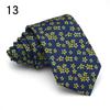 Masculino Formal Negócios Banquete Casual Moda Elegante Gravata Retro Tipo Flor Grande Fio de Alta Densidade Jacquard Tingido em Fio Versão Larga