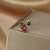 Joias para Piercing Europeias e Americanas de Venda Quente Transfronteiriça Brincos de Frutas Criativos Brincos de Frutas com Parafuso Moda Tendência Unhas de Cartilagem