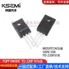 Transistor de Efeito de Campo Mos Canal N de Alta Tensão 10A 500V Fqpf10N50C 10N50 To-220F Novo