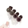 Exquisito Clip Lateral Pequeño de Diamantes Completos Pinza para el Flequillo de la Frente Femenina Pinza para el Cabello de Princesa Pinza de Tiburón Pequeña Pinza para el Cabello Suelto