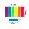 Índice de mascotas creativo notas adhesivas transparentes lindo color ins notas de flecha fluorescentes pegatinas en stock venta al por mayor