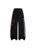 Pantalones Deportivos Casuales con Estampado Perezoso Estilo Callejero Americano para Hombres y Mujeres 2025 Nuevo Otoño Sueltos y Versátiles de Pierna Ancha
