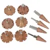 Cabeça de Moagem Cônica, Roda de Moagem de Aço de Tungstênio, Cabeça de Moagem para Arranhões Fortes, Ferramenta de Moagem para Reparo de Arranhões Profundos, Ferramenta de Moagem para Pneus Tipo Caneta