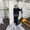 Suministro de piezas de soldadura de tubería de extrusión de PTFE de gran tamaño, tubería de filtro de PTFE ácido-base para planta química