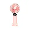 Mini ventilador dobrável transfronteiriço com fivela, ventilador recarregável USB, ventilador elétrico portátil de mesa para exterior, atacado